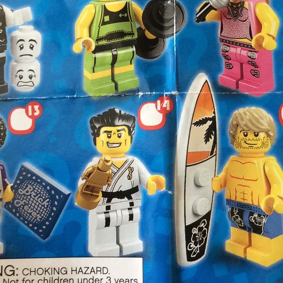 Lego Minifigures Series 2 # 14 Karate Master - Picture 5 of 6